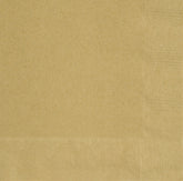 Gold Luncheon Size Paper Napkin 40ct